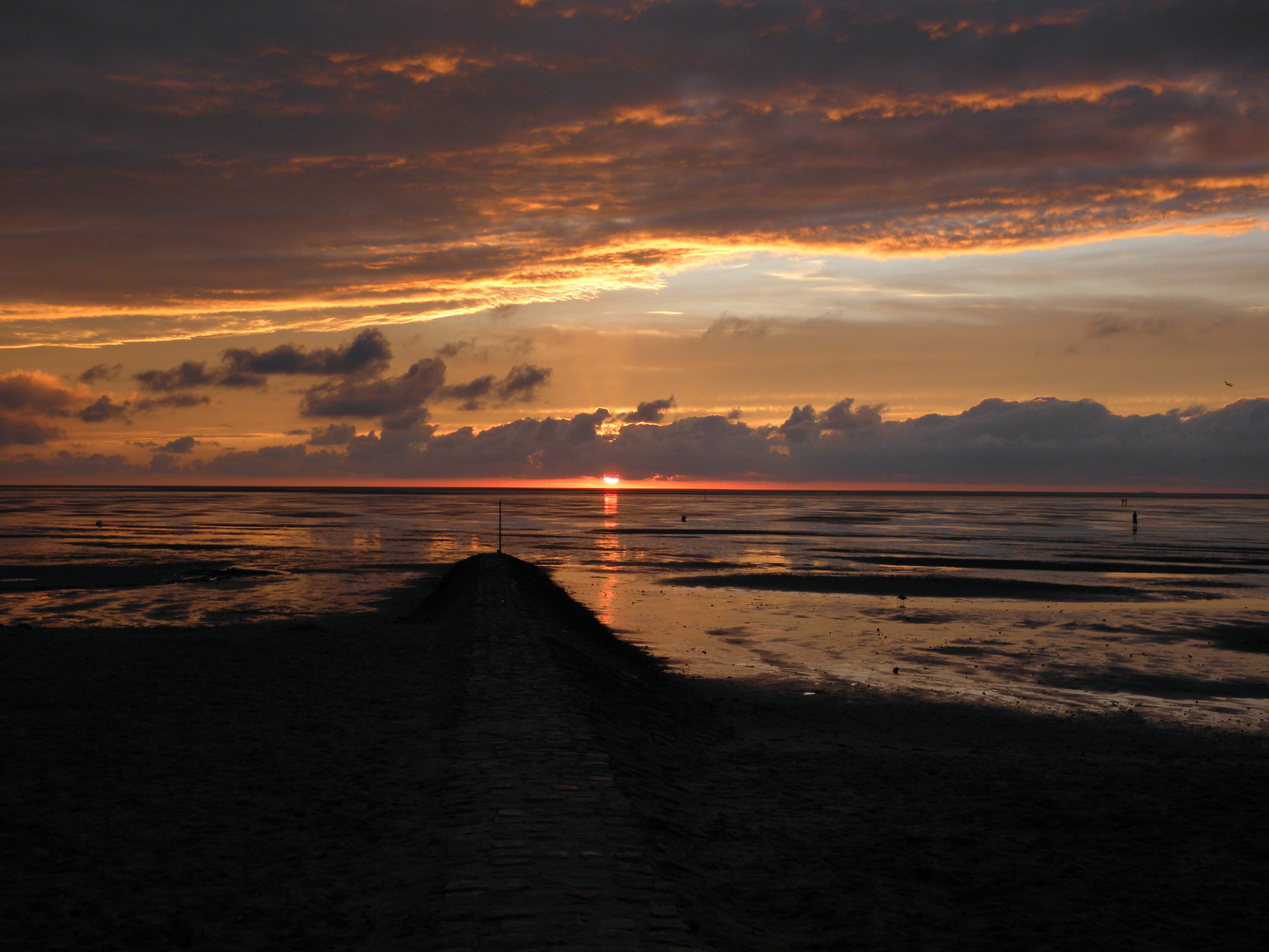 Die Sonne in Sahlenburg