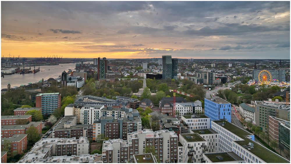 die Sonne ist gleich weg