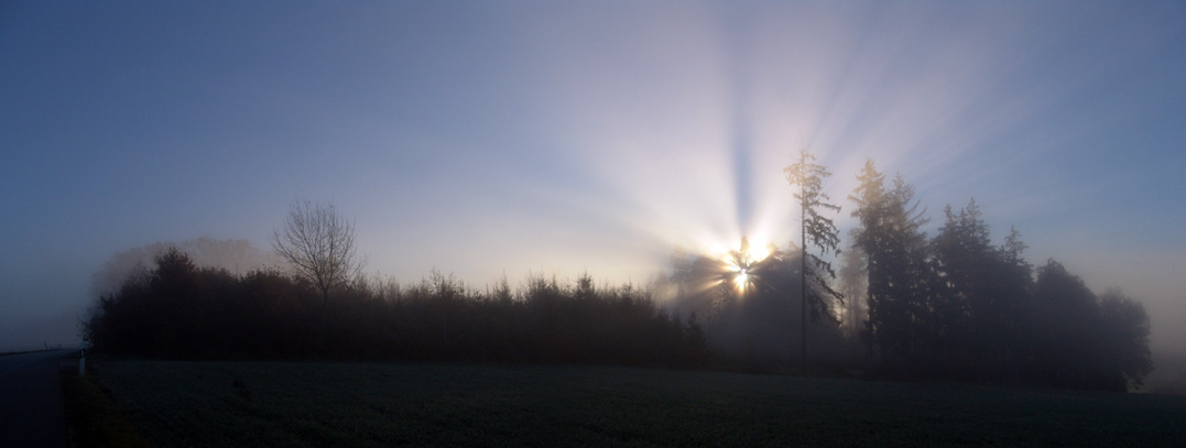 die Sonne ist nicht aufgegangen...