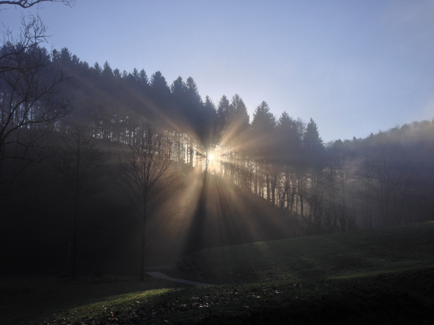 Die Sonne kommt