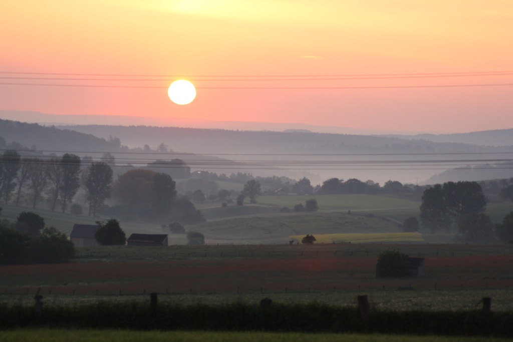 Die Sonne kommt....