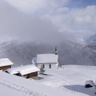 die Sonne kommt auf die Belalp