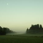 die Sonne kommt, der Mond ist noch da