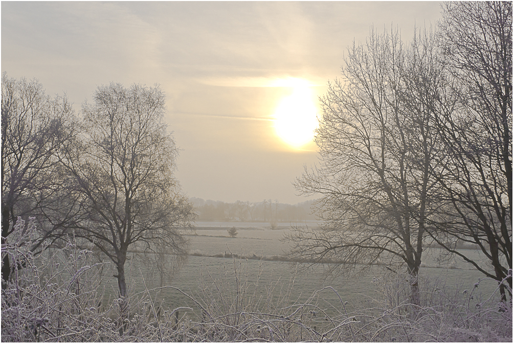 die Sonne kommt durch...