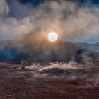 Die Sonne kommt raus - am El Tatio