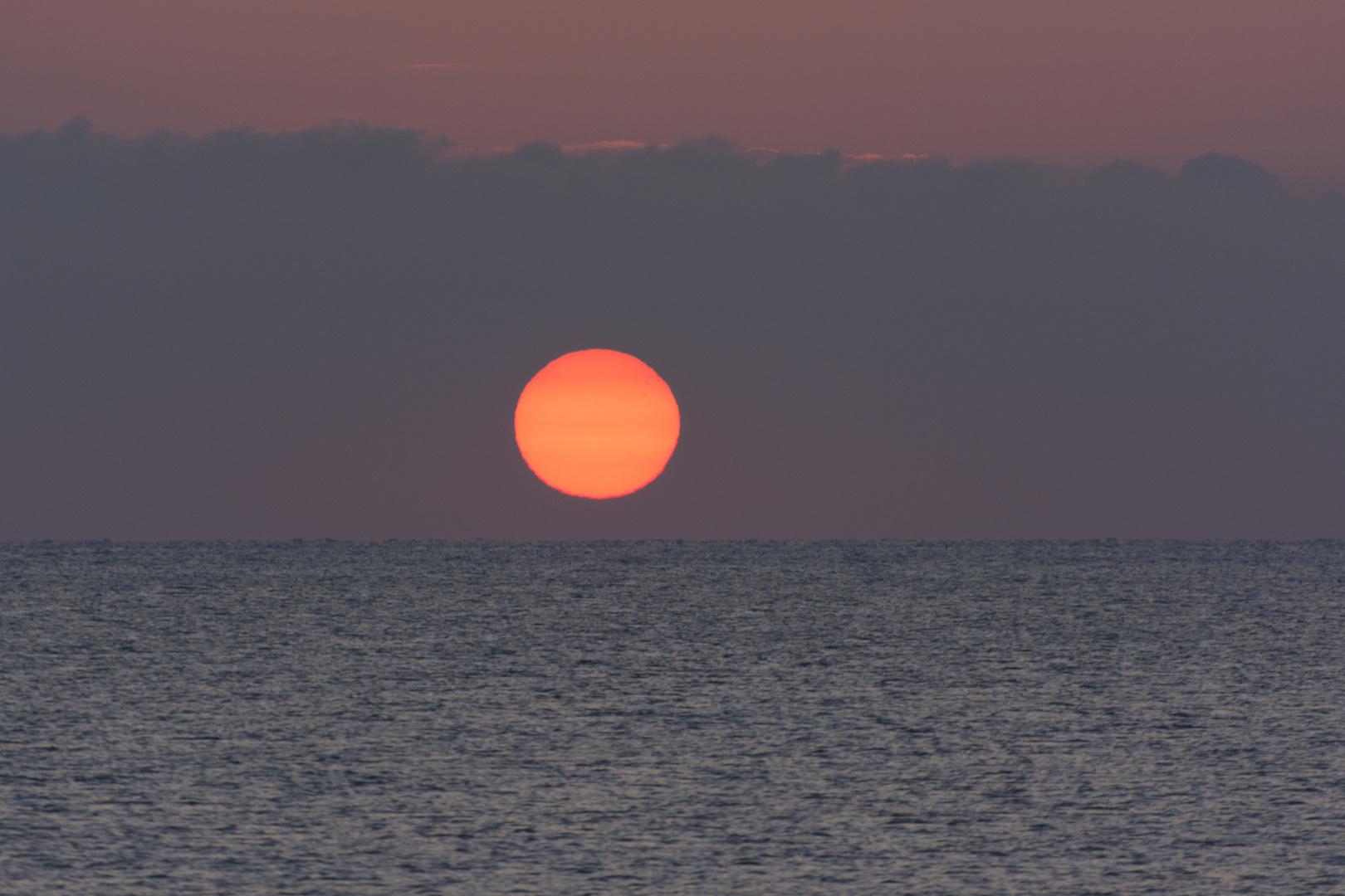 Die Sonne kommt zum Vorschein...