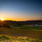 Die Sonne kriecht über den Berg...