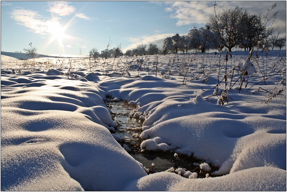 Die Sonne lacht.....