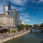 Die Sonne lockt am Donaukanal