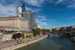 Die Sonne lockt am Donaukanal