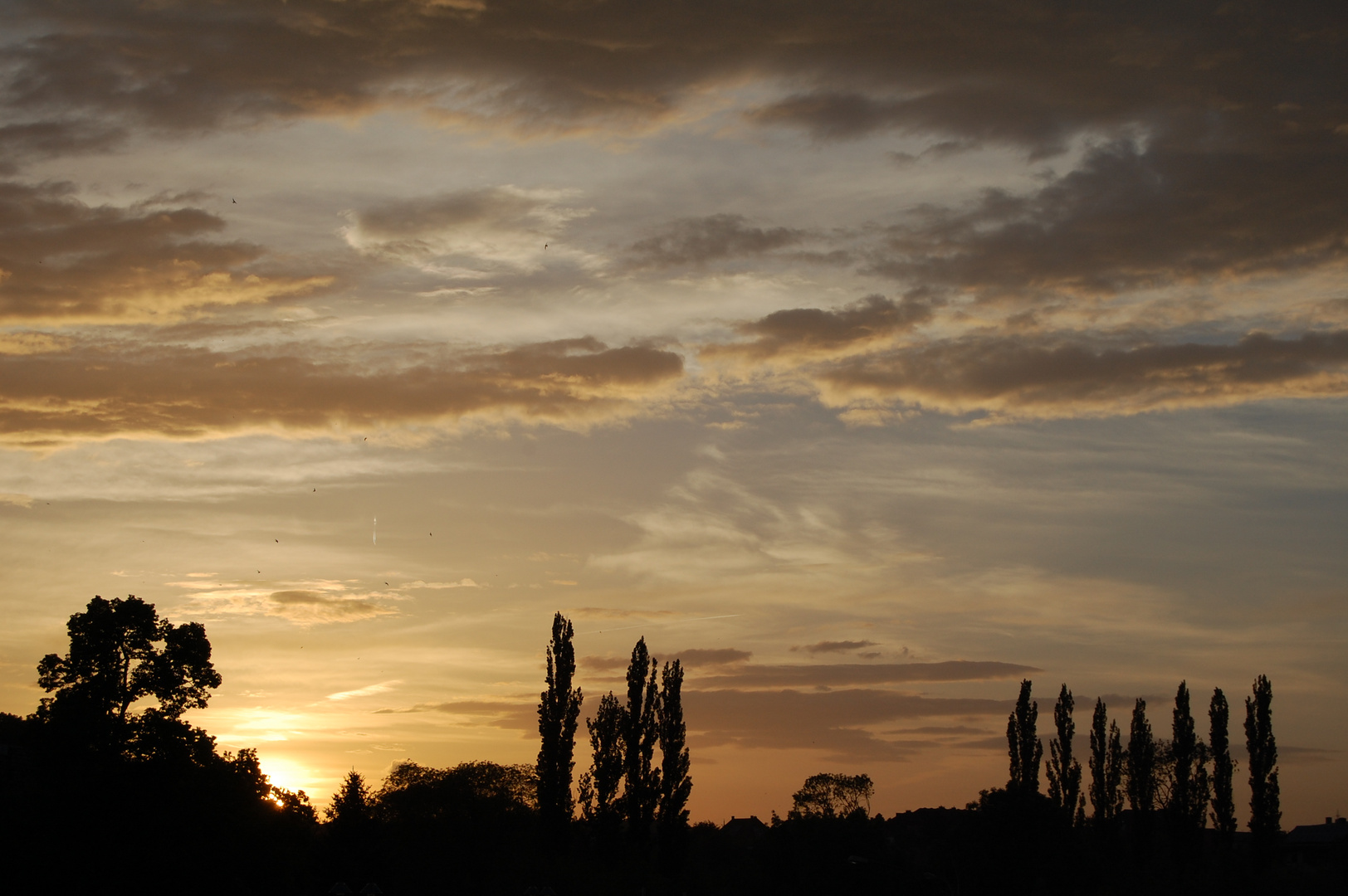 Die Sonne macht Pause