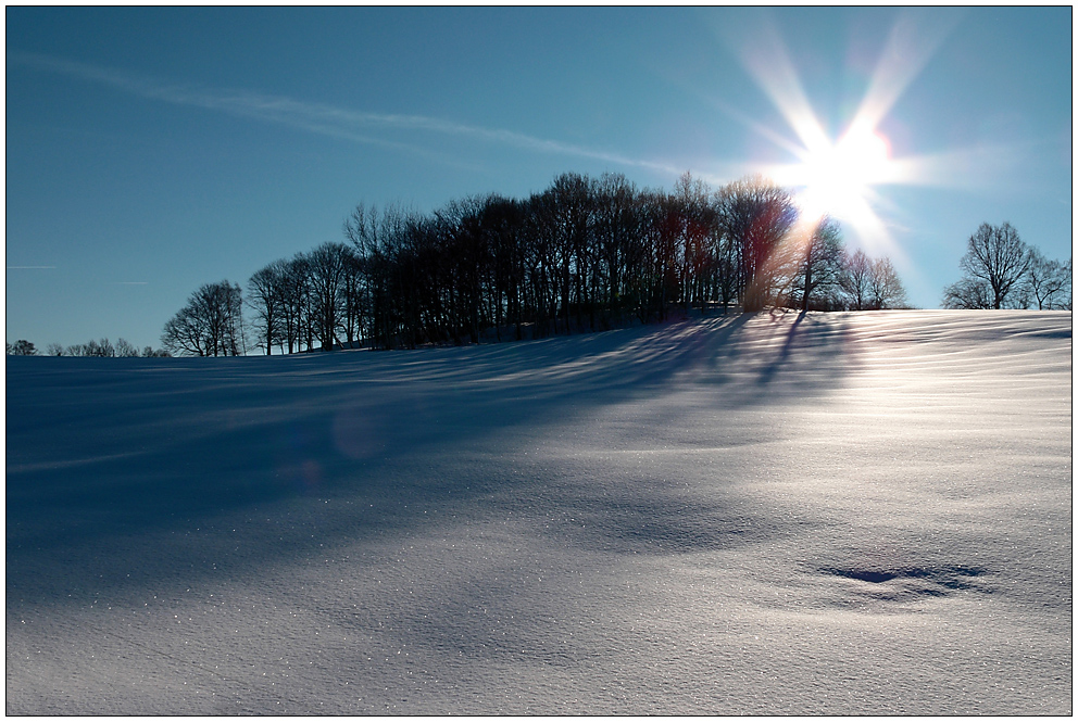 Die Sonne scheint...