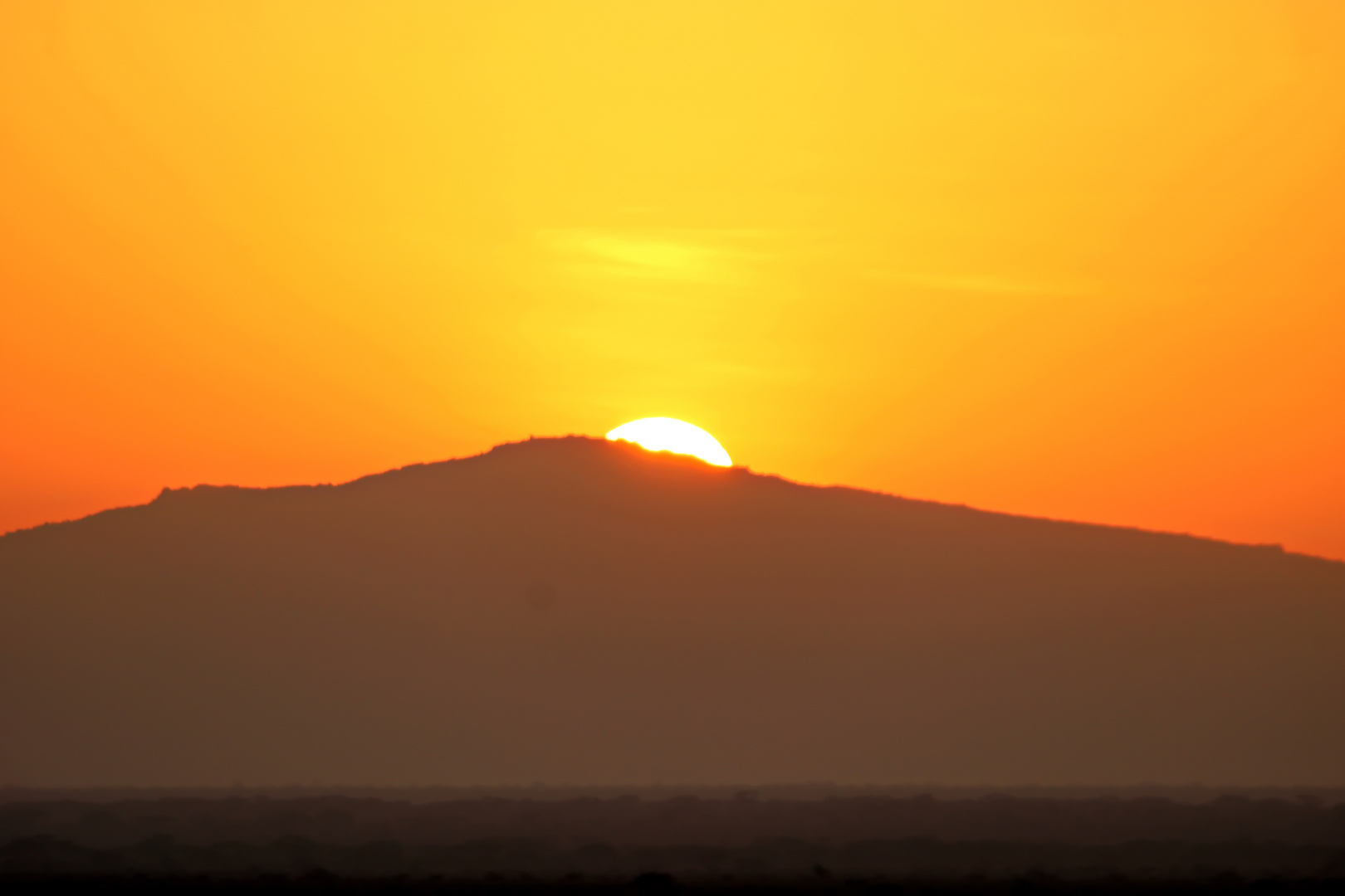 die Sonne steht auf