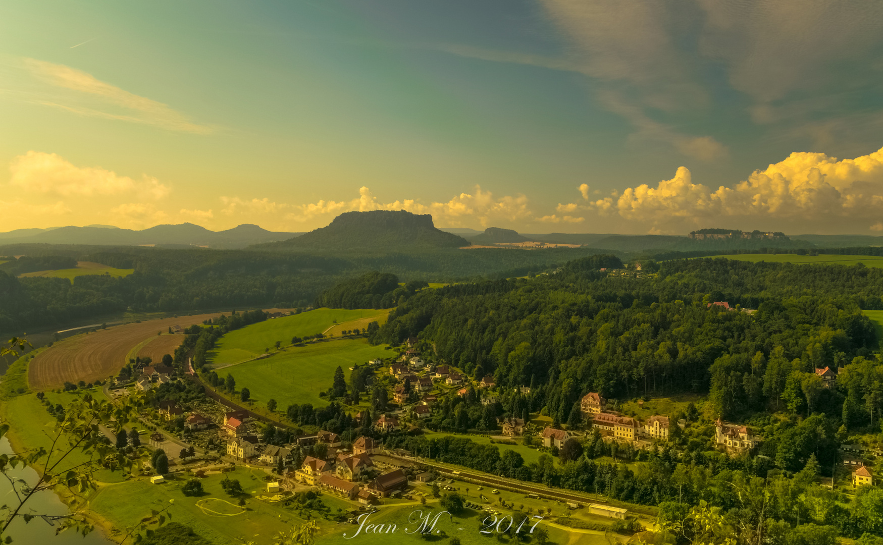 Die Sonne steigt auf