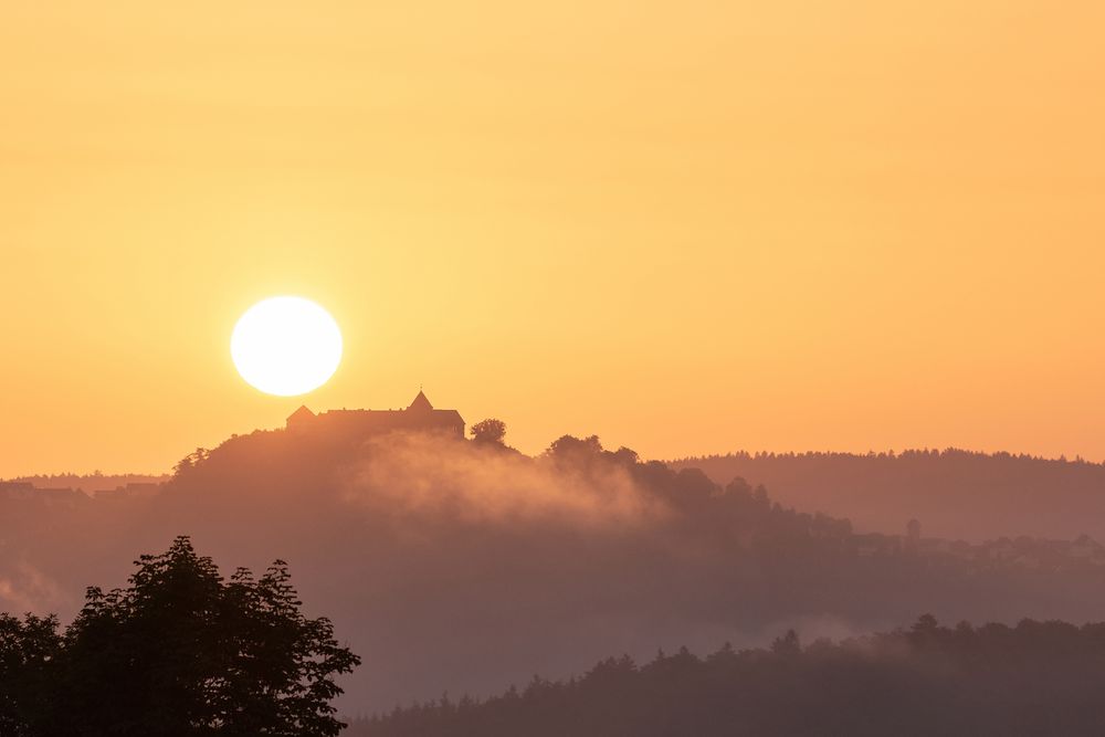 Die Sonne steigt auf