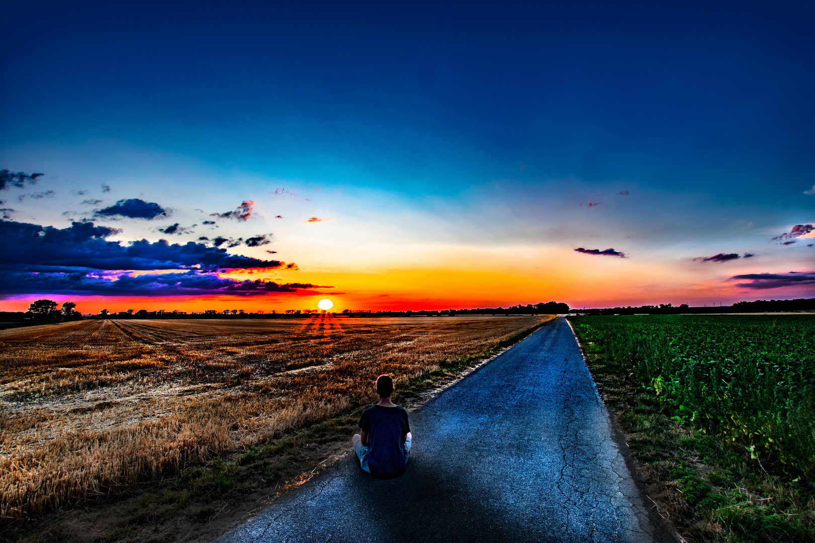 Die Sonne Stopt jeden Läufer