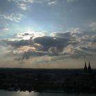 Die Sonne über Köln