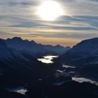 Die Sonne über St. Moritz