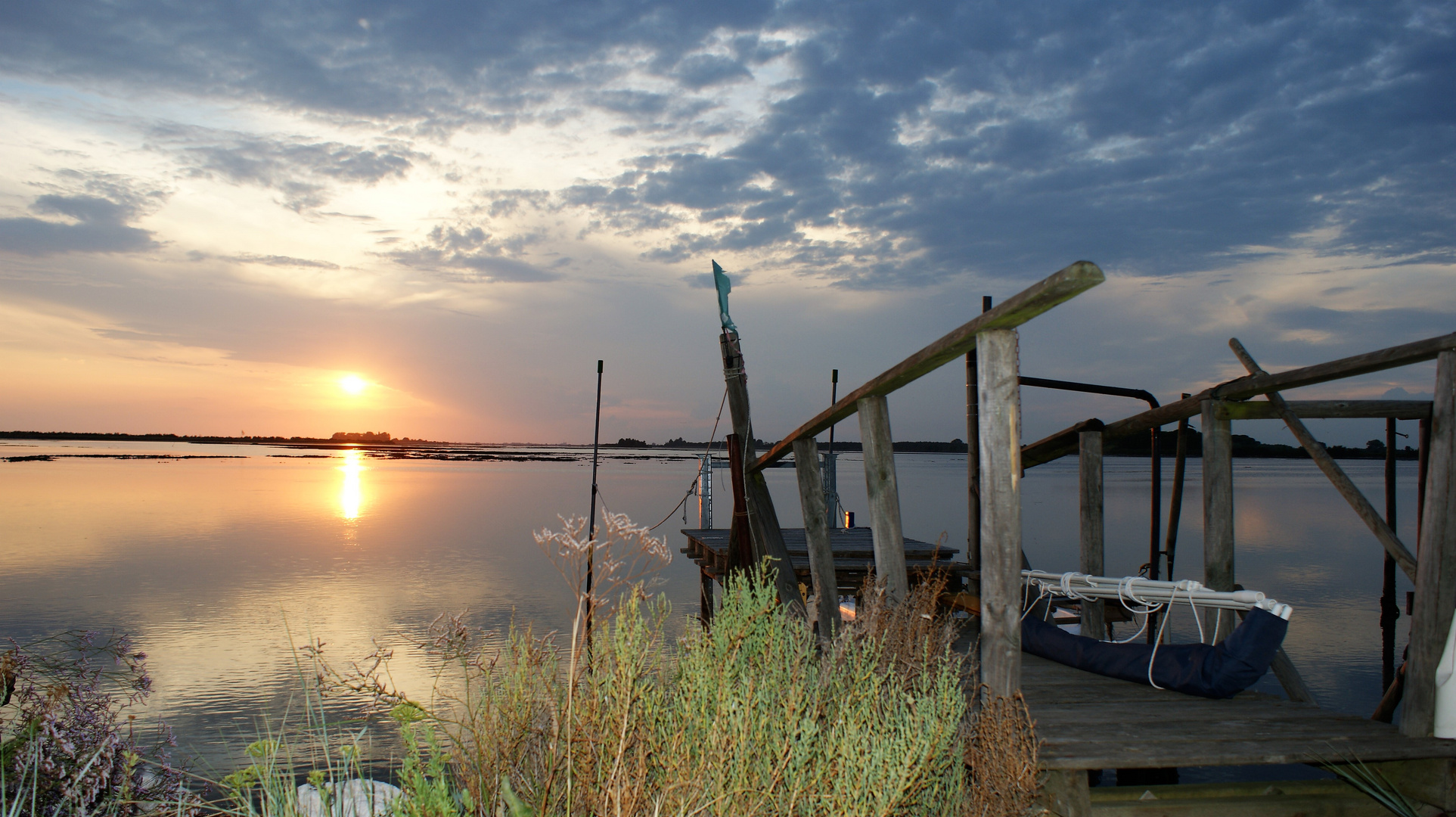 Die Sonne und das Meer und das Boot