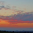 Die Sonne und die Morgenwolken haben wieder bestens "zugeschlagen"...