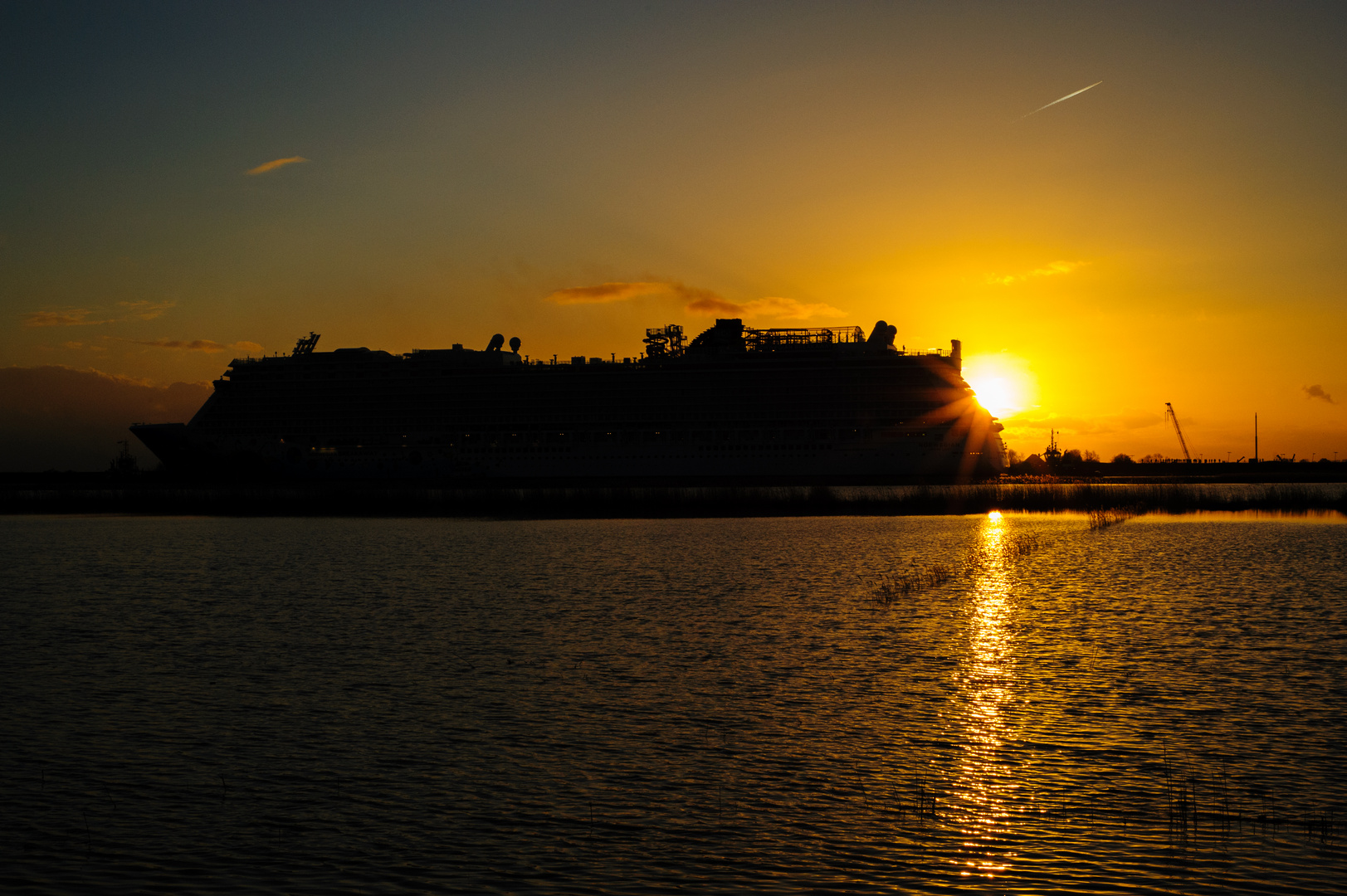 Die Sonne und die Norwegian Breakaway *