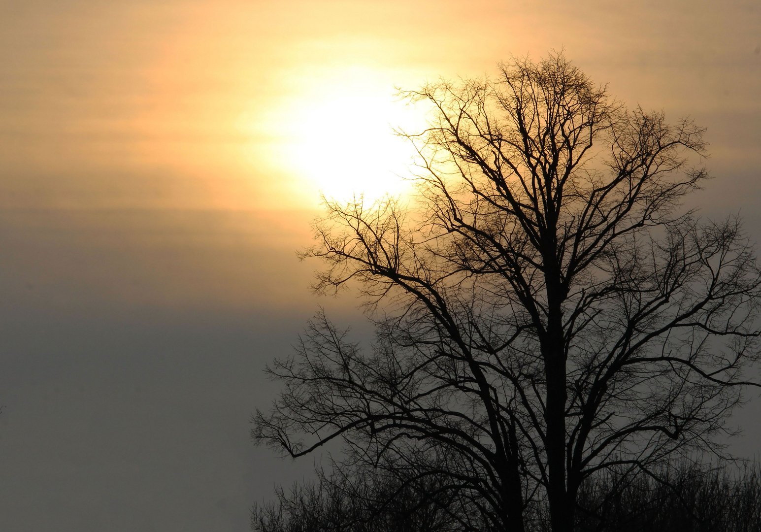 Die Sonne verabschiedet sich