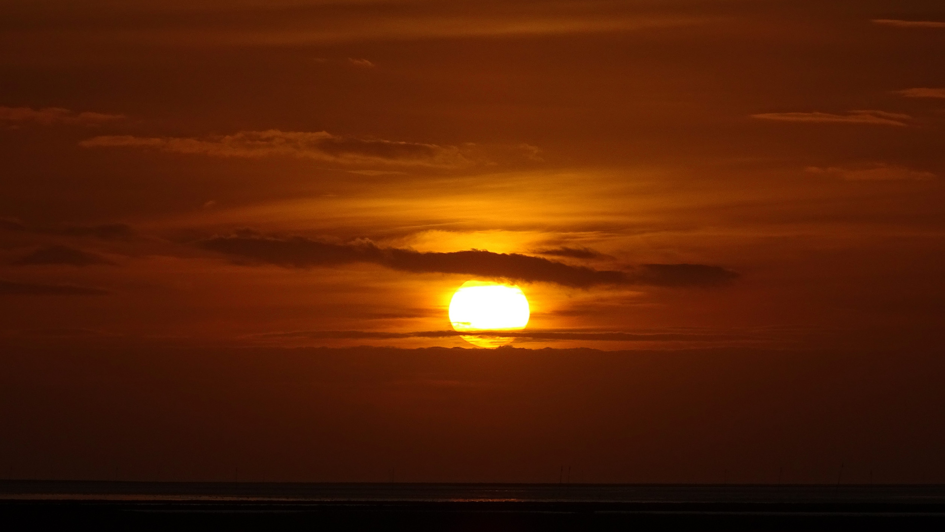 Die Sonne verläßt den Tag