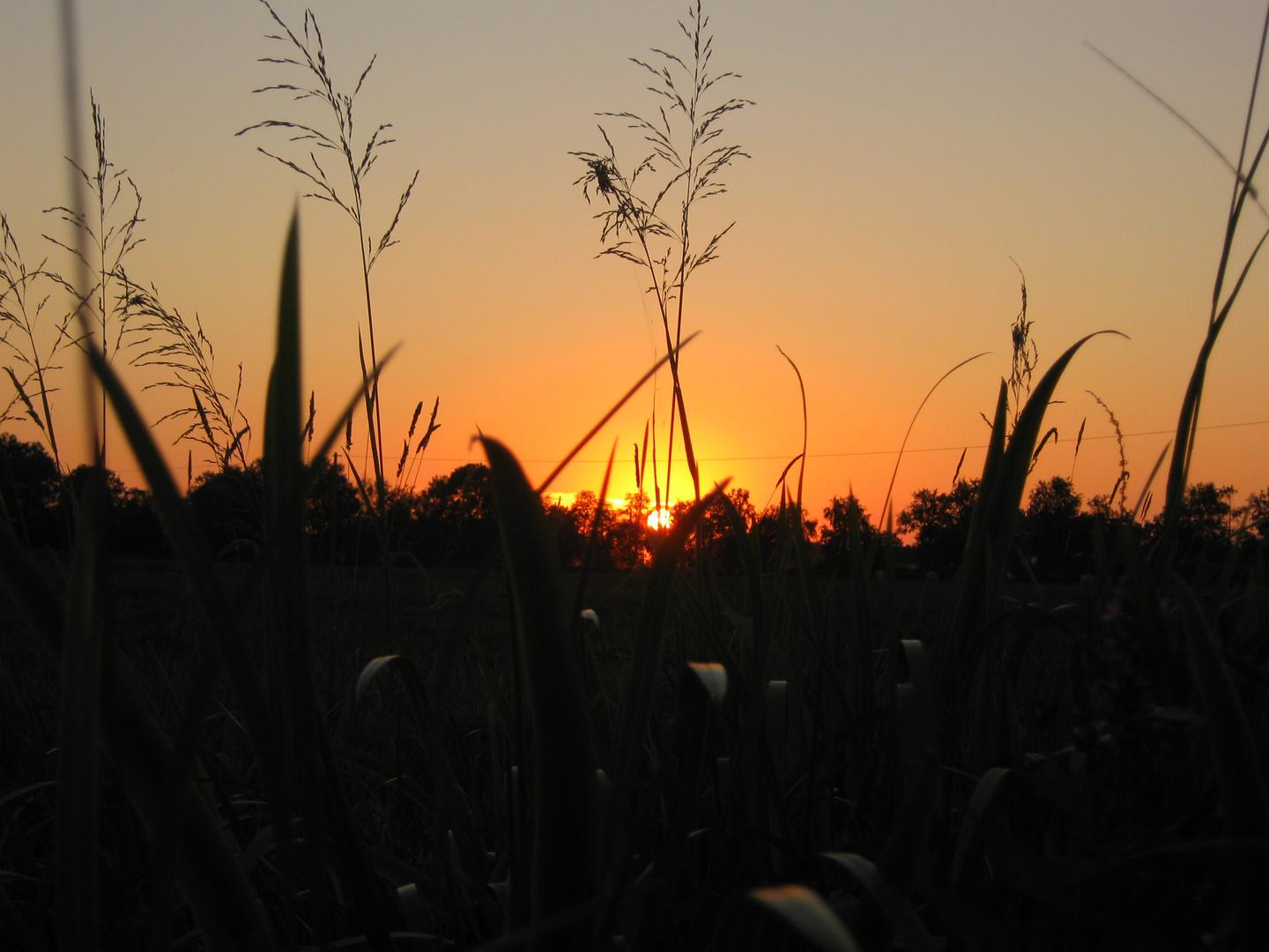 Die Sonne verschwindet