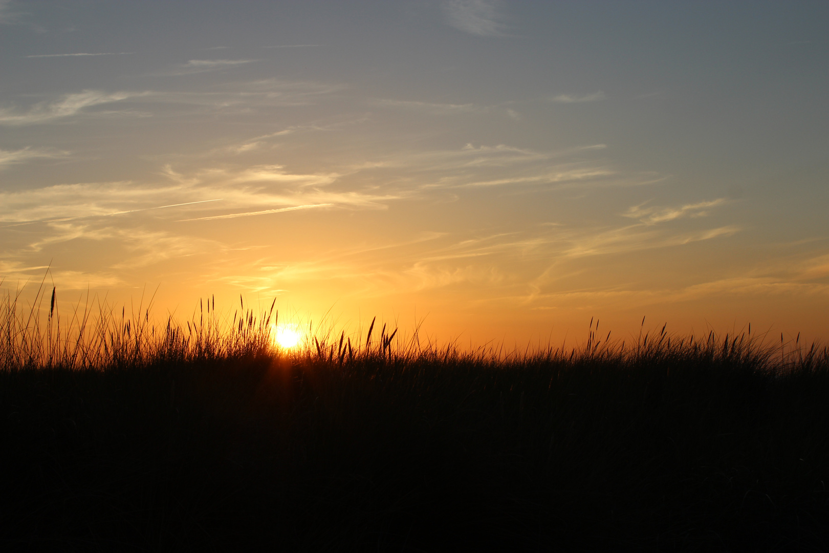 Die Sonne verschwindet