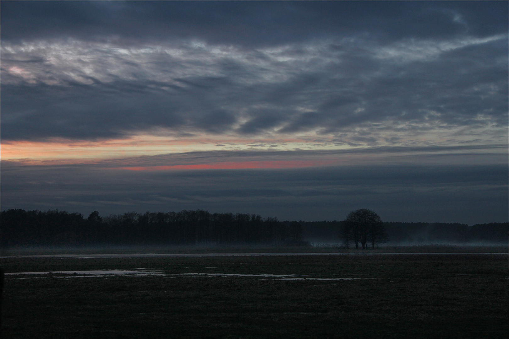 Die Sonne verschwindet ...