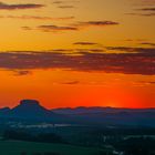  Die Sonne verschwindet gerade am Horizont