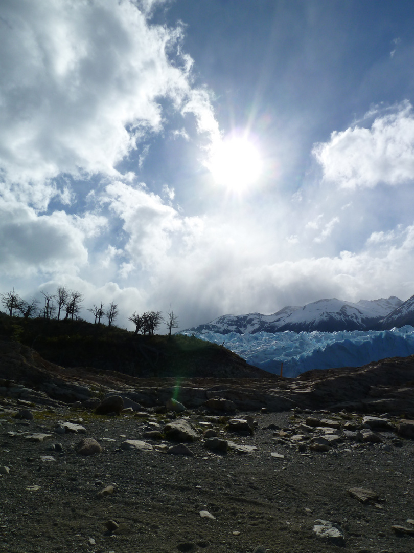 die Sonne verschwindet wieder