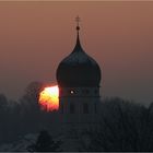 die Sonne versteckt sich...