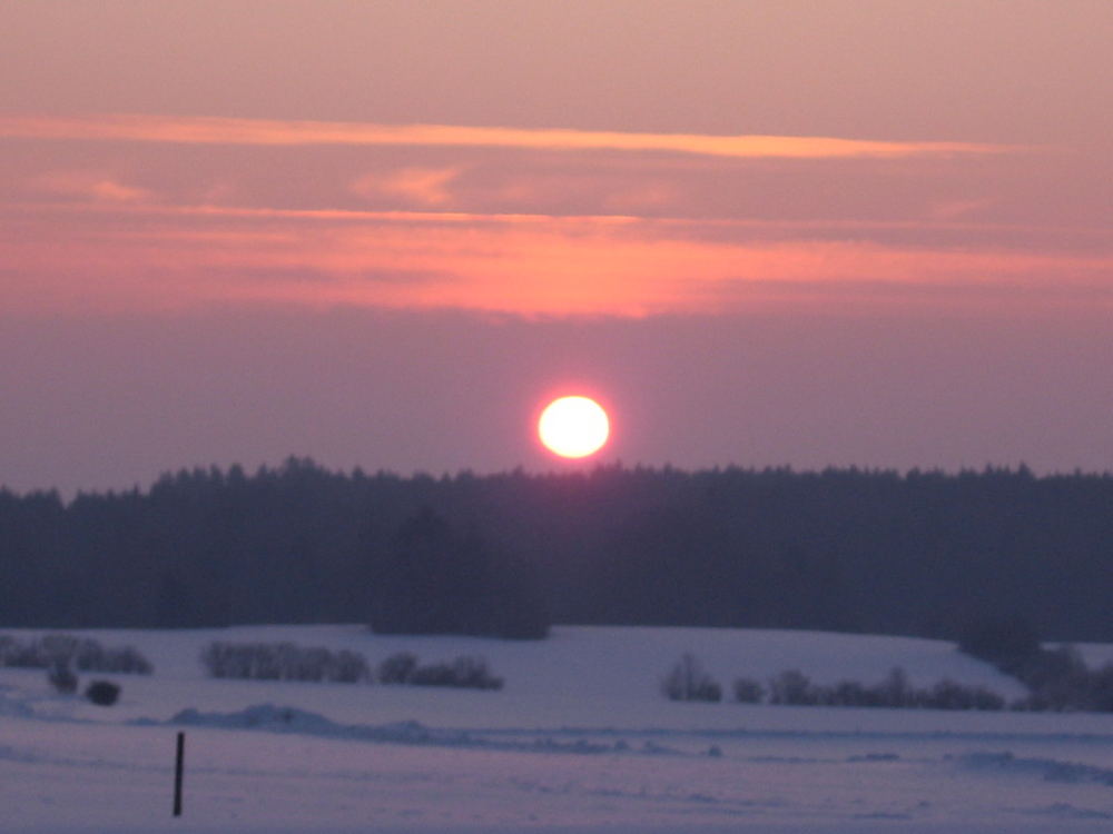 Die Sonne von der schönsten Seite