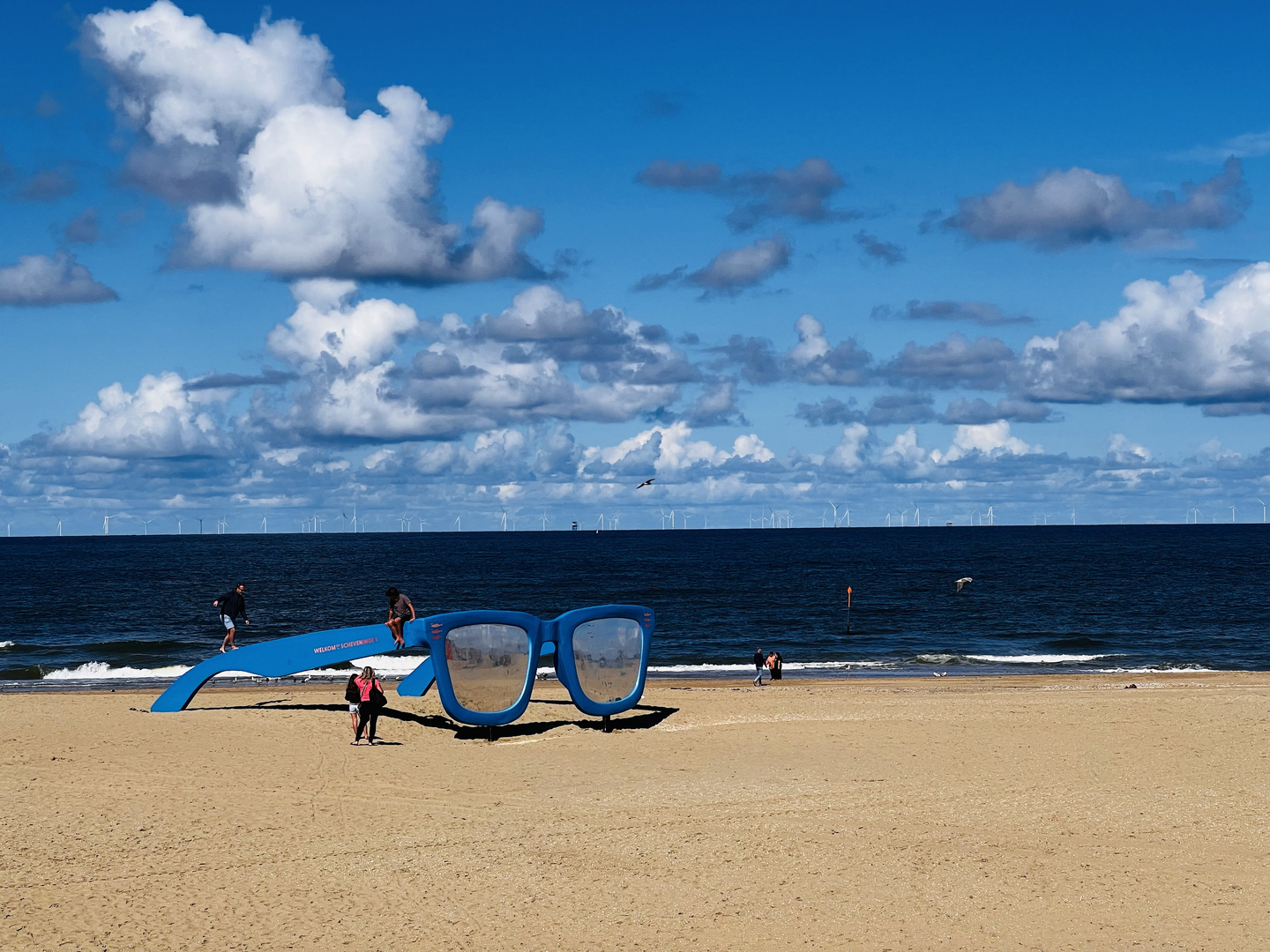 Die Sonnenbrille...