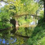 Die Sonnenbrücke im Wörlitzer Park