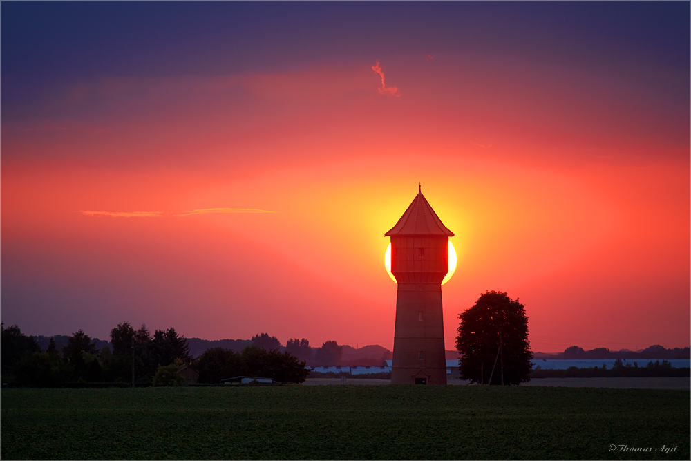 Die Sonnenfinsternis...