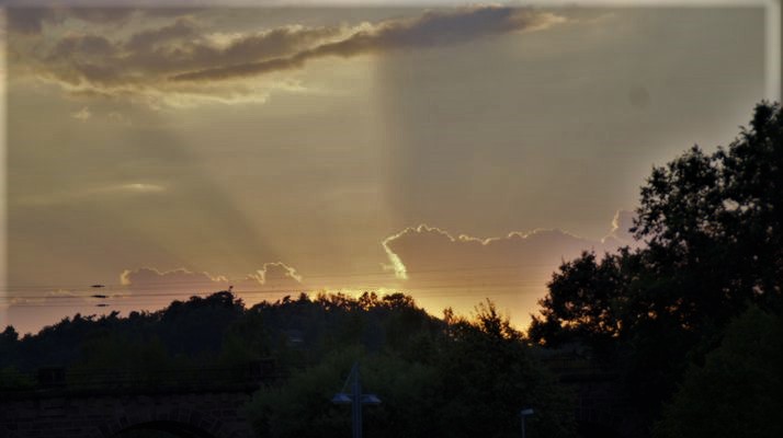 Die Sonnenstrahlen von Schwalmberg