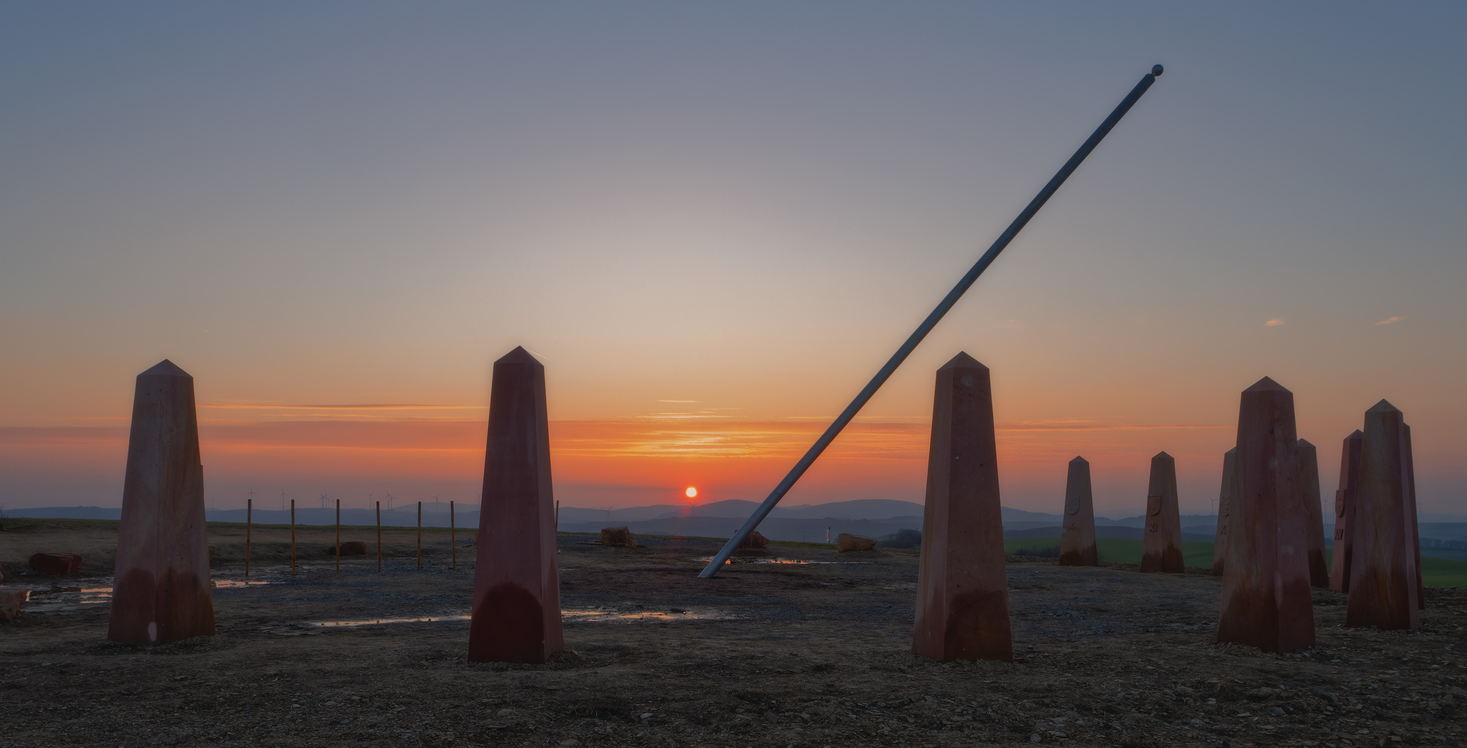 Die Sonnenuhr auf dem Reiserberg