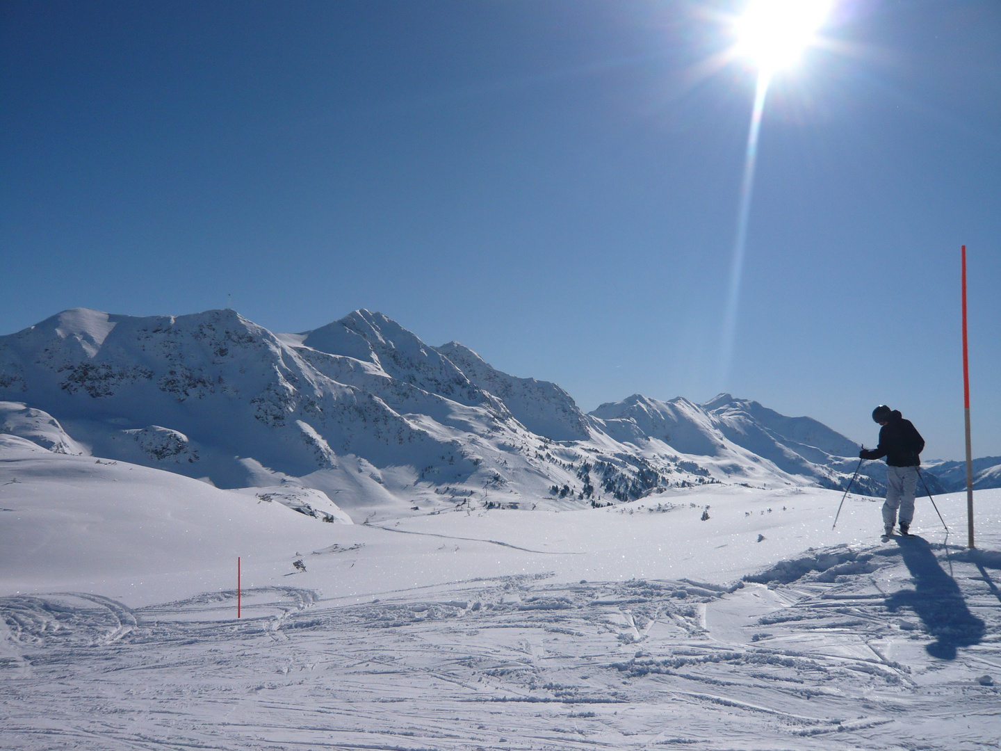 Die sonnigen Berge