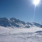 Die sonnigen Berge