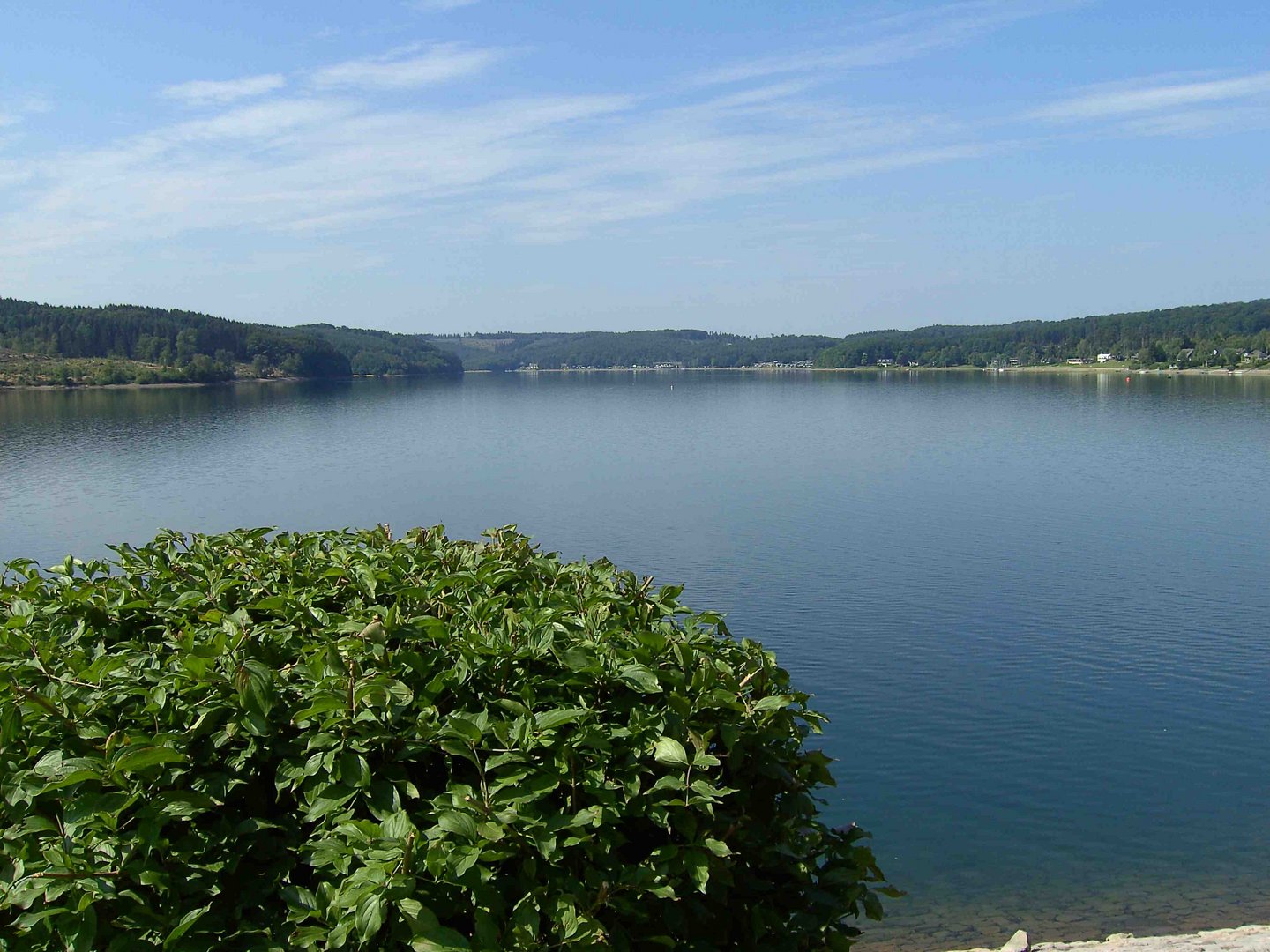 Die Sorpe-Talsperre im schönen Sauerland