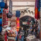 Die Souqs von Marrakesch - Textilien aller Art