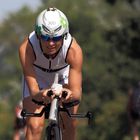 Die spätere Siegerin vom ISLANDMAN - Norderney Triathlon