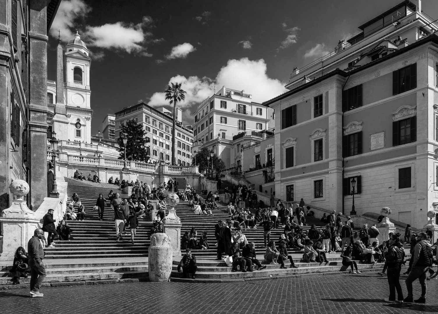 Die Spanische Treppe...