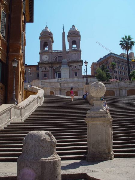 Die spanische Treppe - Rom