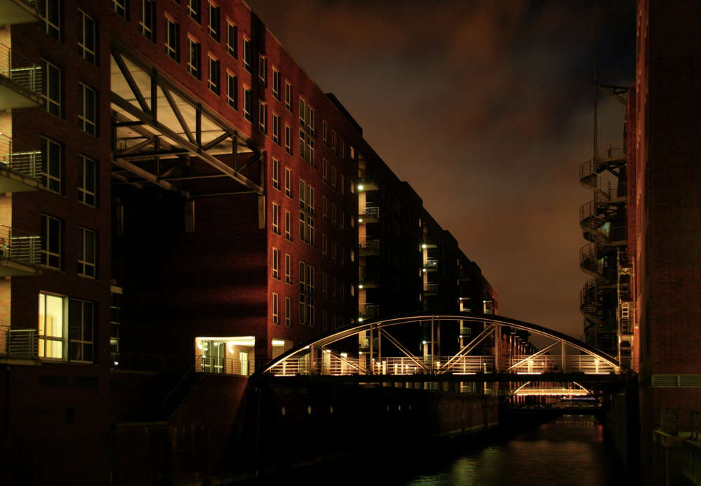 Die Speicherstadt ...