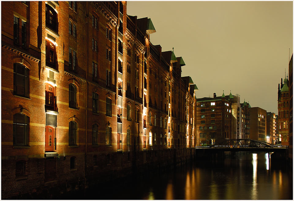 Die Speicherstadt...