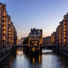 Die Speicherstadt in Hamburg