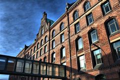 Die Speicherstadt in Hamburg